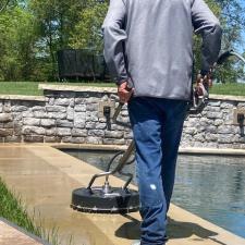 House and Roof Soft Wash and Pool Deck Power Washing in Smithton, IL 2