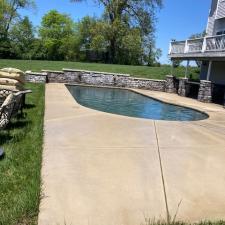 House and Roof Soft Wash and Pool Deck Power Washing in Smithton, IL 3